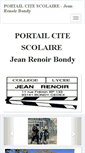 Mobile Screenshot of jean-renoir-bondy.info